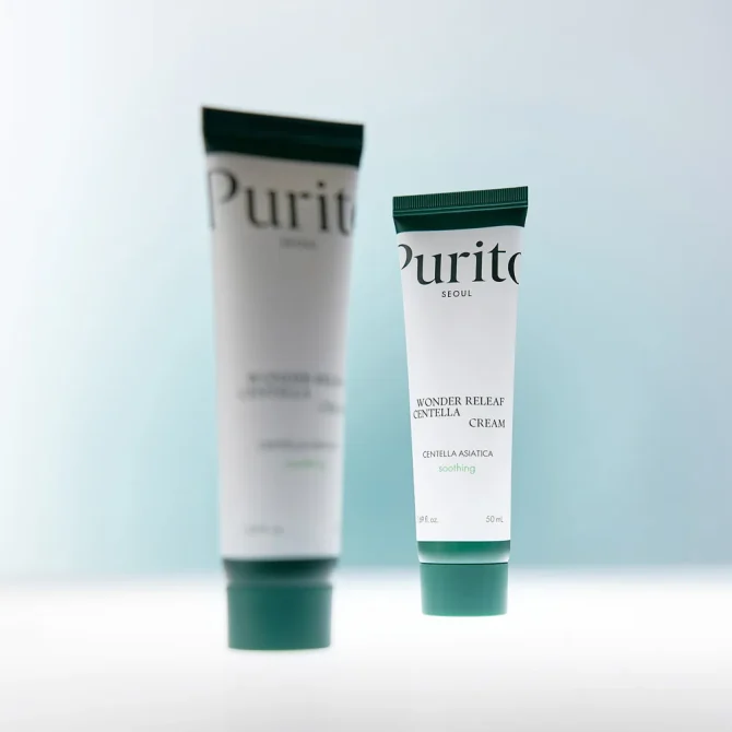 Purito Wonder Releaf Centella Cream Αναπλαστική Κρέμα Προσώπου με Κολλαγόνο & Centella Asiatica 50ml
