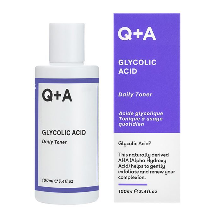 Q+A Natural Skincare Glycolic Acid 2 Q+A Natural Skincare Glycolic Acid 2