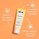 Q+A Natural Skincare Grapefruit Gel