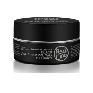 Red One Hair Gel Wax Black Aqua 150ml για Δυνατό Κράτημα & Φυσική Λάμψη