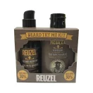Reuzel Set Σαπούνι Περιποίησης για Γένια και Μουστάκι 50ml