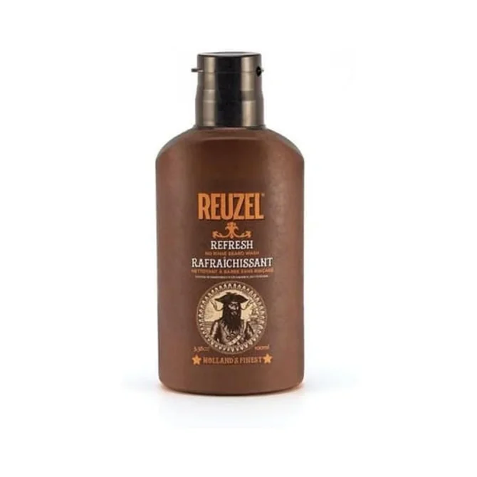 Reuzel Beard Try Me Kit Beard Care Set - Beard Oil & No Rinse Beard Wash 4 Reuzel Set Σαπούνι Περιποίησης για Γένια και Μουστάκι 50ml