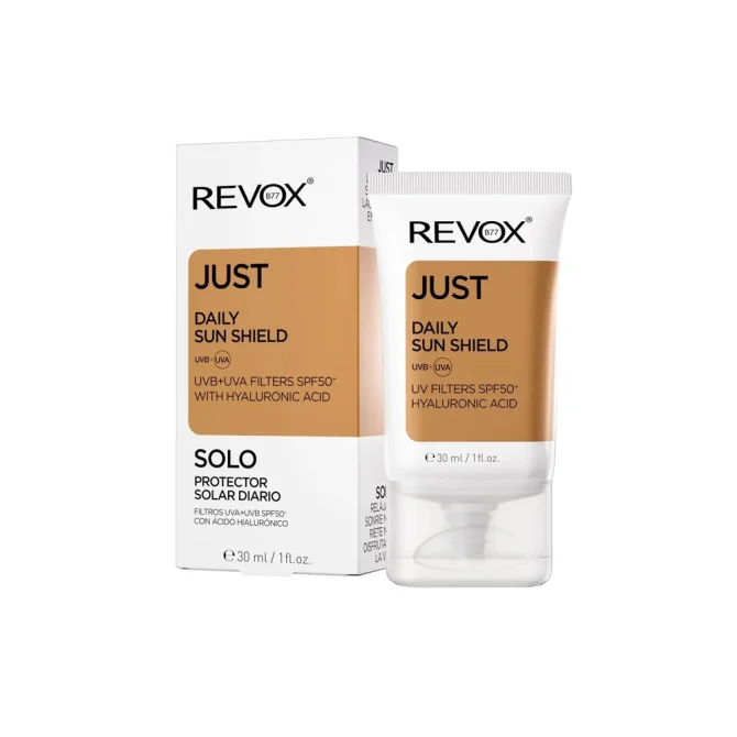 Revox Just Daily Sun Shield SPF50 30ml 2 Revox Just Daily Sun Shield Αντηλιακή Κρέμα Προσώπου SPF50 30ml