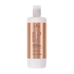 Schwarzkopf Blondme Οξυζενέ Μαλλιών σε Λάδι 20Vol 1000ml - Απαλή Φροντίδα για Ξανθά Μαλλιά