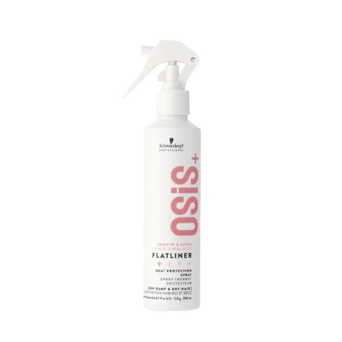 Schwarzkopf OSiS+ Flatliner Spray Schwarzkopf OSiS+ Flatliner Spray Θερμοπροστασίας Μαλλιών 200ml για Αντιφριζάρισμα