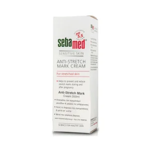 Sebamed Anti-Stretch Mark Κρέμα κατά των Ραγάδων Εγκυμοσύνης 200ml για Ενυδατωμένη Επιδερμίδα