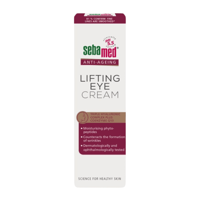 Sebamed Eye Cream προϊόν Sebamed Eye Cream κρέμα ματιών για ενυδάτωση και φροντίδα