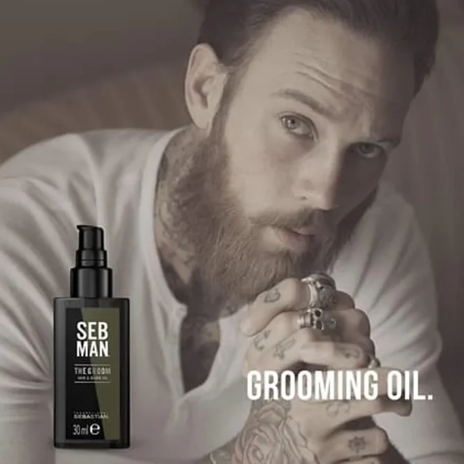 Sebastian Professional Seb Man The Groom 30ml - Λάδι Περιποίησης για Γένια