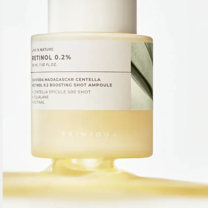 Skin1004 Retinol 0.2 serum 30ml 3 Skin1004 Retinol 0.2 Αντιγηραντικό Serum Προσώπου με Ρετινόλη 30ml - Εντατική Φροντίδα Αντιγήρανσης