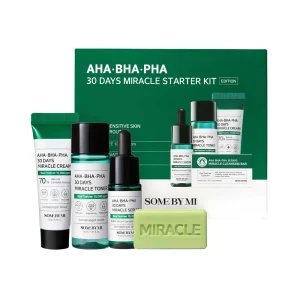 Some By Mi Aha Bha Pha 30 Days Miracle Starter Kit - Σετ Περιποίησης 4τμχ για Φυσική Ενυδάτωση
