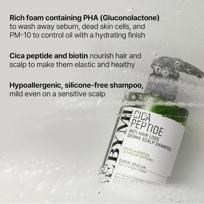 Some By Mi Cica Peptide Anti Hair Loss Derma Scalp Shampoo 285 Ml 4