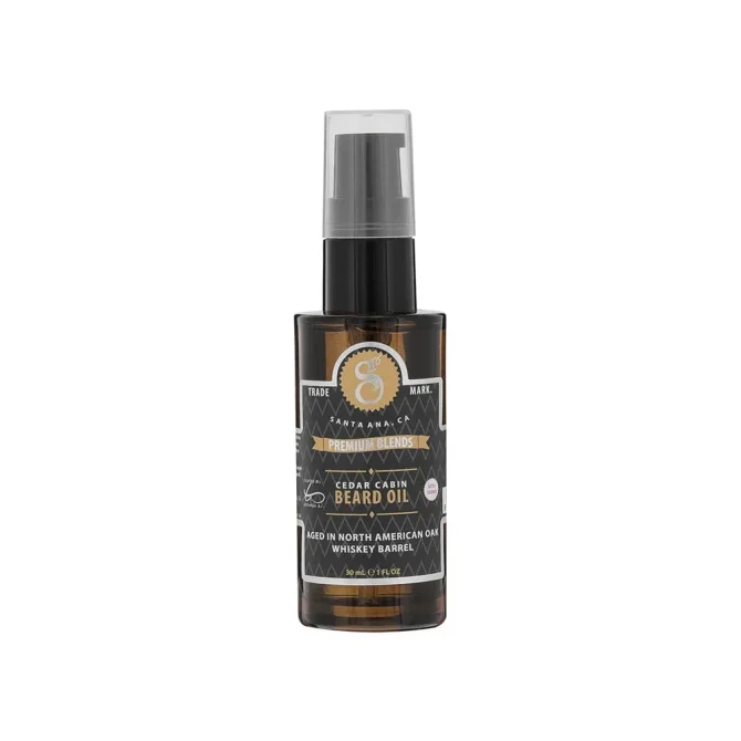 Suavecito Premium Blends Beard Oil Cedar Cabin 30ml Λάδι Γενιών