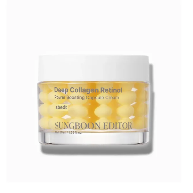 Sungboon Editor Deep Collagen Retinol Power Boosting Capsule Cream 50ml Sungboon Editor Deep Collagen Retinol Power Αναπλαστική Κρέμα Προσώπου 50ml