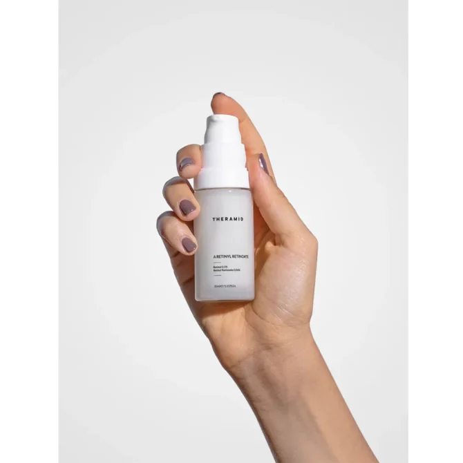 Theramid A-Retinoate Αντιγηραντικό Serum με Βιταμίνη E & Υαλουρονικό Οξύ 30ml