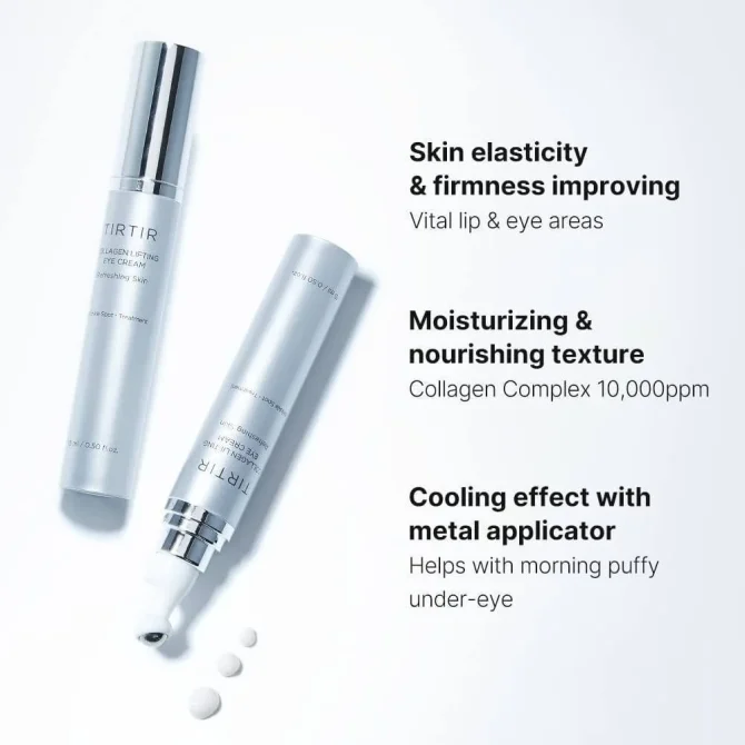 Tirtir Collagen Lifting 15ml -3 Tirtir Collagen Lifting Ενυδατική & Συσφικτική Κρέμα Ματιών 15ml