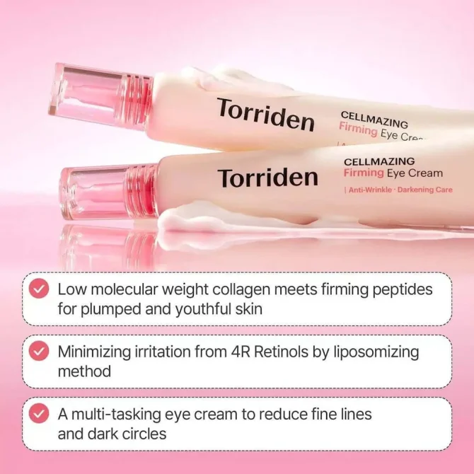 Torriden Cellmazing 30ml 4 Torriden Cellmazing Κρέμα Ματιών για Φυσική Σύσφιξη και Λάμψη 30ml