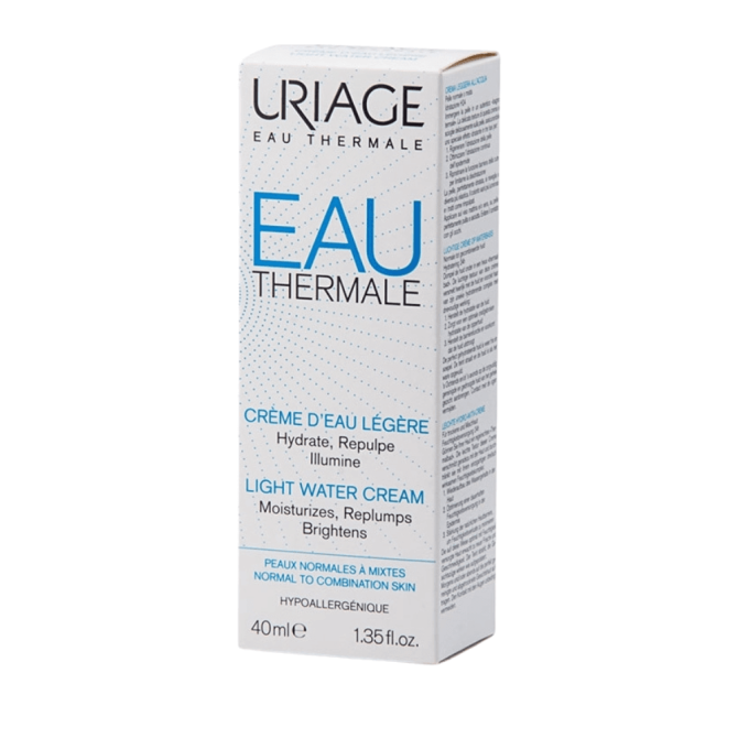 Κρέμα προσώπου με thermal water Ενυδατική κρέμα με ιαματικό νερό