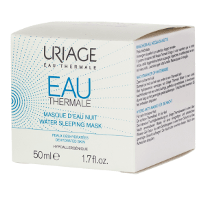 Uriage Water Sleeping Mask μάσκα νύχτας για ενυδάτωση και λάμψη