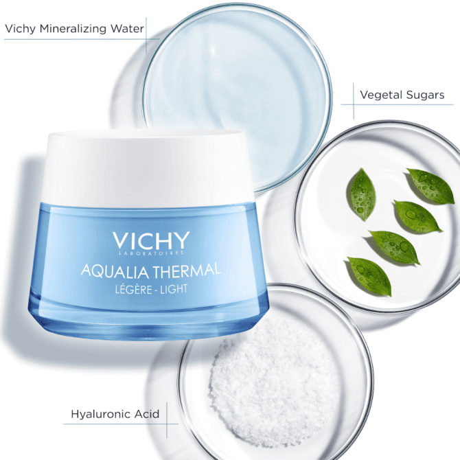 Vichy skincare routine cream Κρέμα προσώπου Vichy για καθημερινή περιποίηση