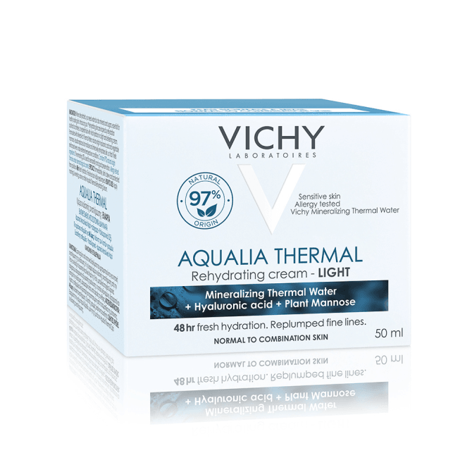 Vichy Aqualia Thermal Light κρέμα για το πεόσωπο Vichy Aqualia Thermal Light ενυδατική κρέμα για το πρόσωπο με υαλουρονικό οξύ