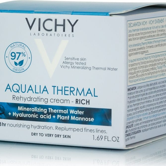 Κρέμα γθια το πρόσωπο με υαλουρονικό οξύ Vichy Ενυδατική κρέμα προσώπου για καθημερινή χρήση