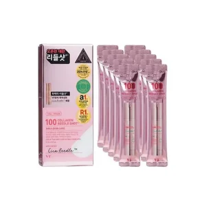 VT Cosmetics Collagen Reedle Shot 100 Serum Προσώπου με Κολλαγόνο για Αναζωογόνηση 10x2ml