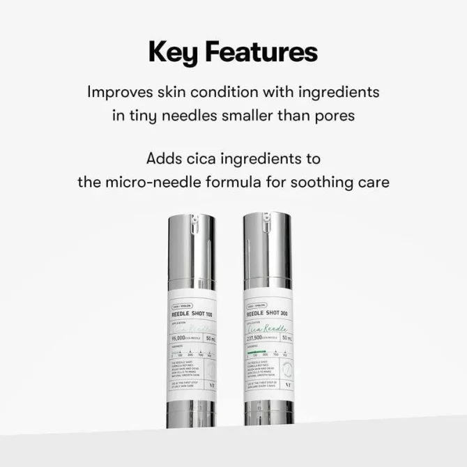 VT Cosmetics Reedle Shot 300 Booster for Skin Improvement 50ml 4 Vt Cosmetics Reedle Shot 300 50ml - Εντατικός Ενισχυτής Ενδυνάμωσης για Υγιή Επιδερμίδα