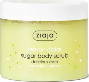Ziaja Lemon Cake Sugar Scrub Σώματος 300ml - Ανανέωση & Ευεργετική Απολέπιση