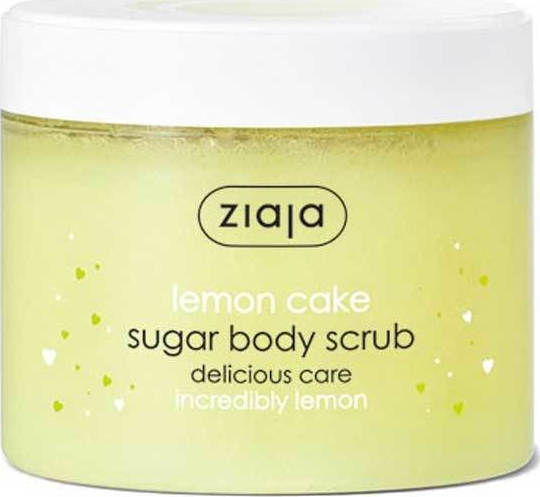 xlarge_20200211124829_ziaja_cake_sugar_body_scrub_300ml Ziaja Lemon Cake Sugar Scrub Σώματος 300ml - Ανανέωση & Ευεργετική Απολέπιση