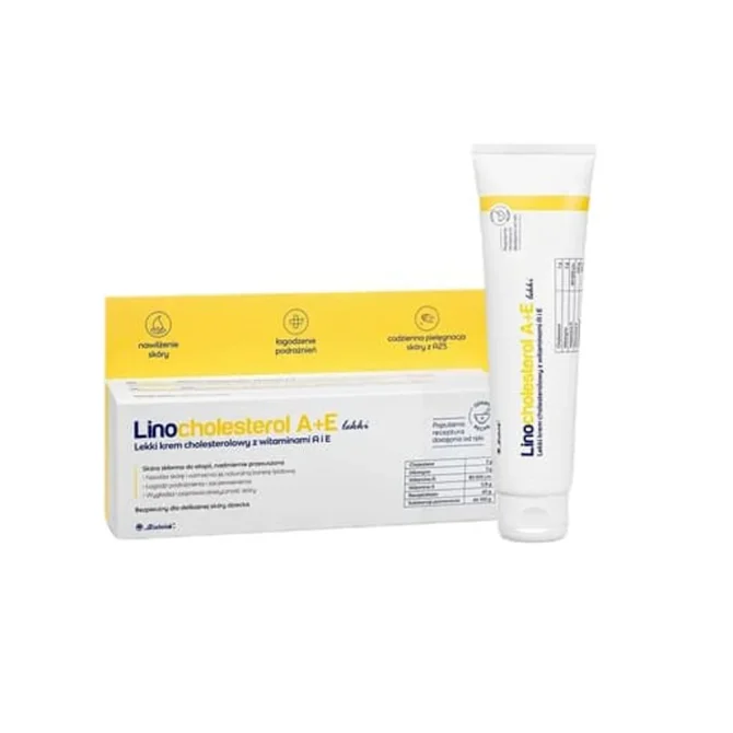 Zioolek Linocholesterol Cream With Vitamins A And E 80g Ziołolek Ενυδατική Κρέμα Προσώπου Ημέρας 80gr για καθημερινή φροντίδα και προστασία