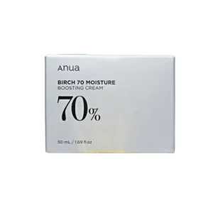 Anua Birch Moisture 70% Κρέμα Προσώπου 50ml για Ενυδάτωση και Ρύθμιση Λιπαρότητας με Υαλουρονικό Οξύ & Πανθενόλη