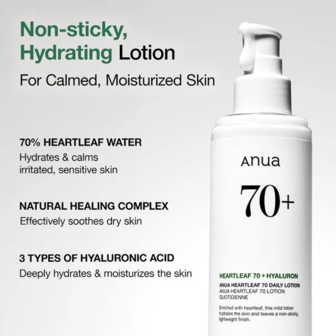 Anua Heartleaf 70% Daily Lotion 3