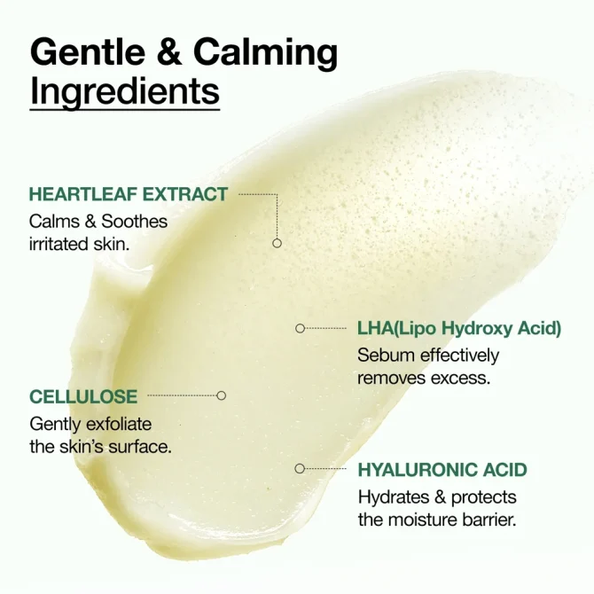 ANUA Heartleaf LHA Moisture Peeling Gel Προσώπου – Αναζωογονητική Φροντίδα για Όλους τους Τύπους Δέρματος
