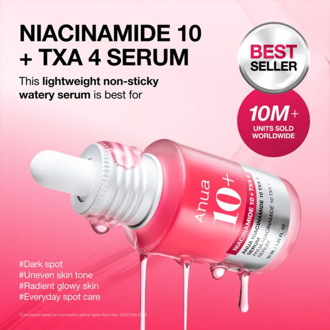Anua Niacinamide 10 Txa Serum 30ml – Ορός για Σκούρες Κηλίδες