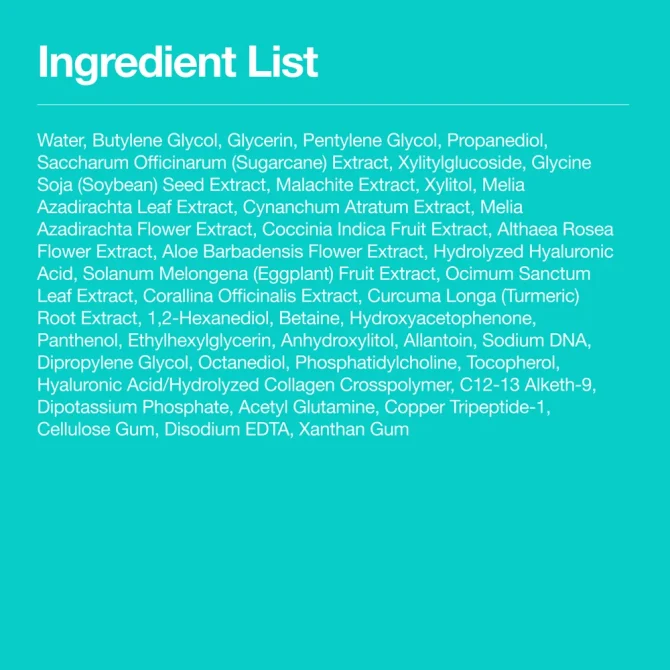 Anua PDRN 100 Hyaluronic Acid Booster Toner 250ml ingredients