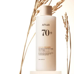 Anua Rice 70 Glow Milky Toner με Παράγωγα Ρυζιού 150ml για Φρέσκια και Ομοιόμορφη Επιδερμίδα