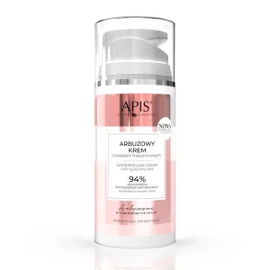 Apis Natural Cosmetics Watermelon Refreshment Κρέμα Προσώπου για 24ωρη Ενυδάτωση με Υαλουρονικό Οξύ 100ml