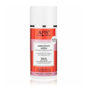 Apis Natural Cosmetics Watermelon Refreshment Κρέμα Προσώπου για 24ωρη Ενυδάτωση με Υαλουρονικό Οξύ 100ml
