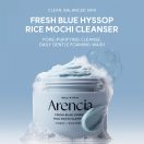 Arencia Fresh Blue Hyssop Rice Mochi Cleanser 120g – Απαλός Καθαρισμός