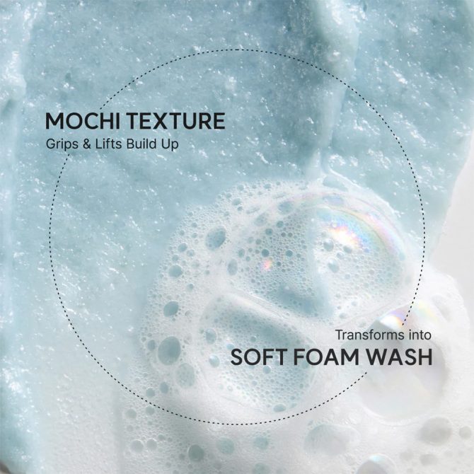 Arencia Fresh Blue Hyssop Rice Mochi Cleanser 120g – Απαλός Καθαρισμός