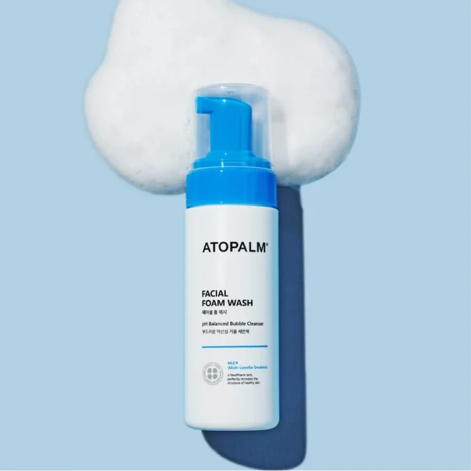 atopalm-facial-foam-baby-wash-150ml 2 Atopalm Facial Foam Wash 150ml – Απαλό Baby Wash Tear-Free