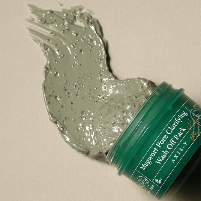 Axisy Mugwort Pore Clarifying Wash Off Pack 100ml – Αποτοξινωτική Μάσκα Προσώπου