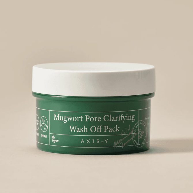 Axisy Mugwort Pore Clarifying Wash Off Pack 100ml – Αποτοξινωτική Μάσκα Προσώπου