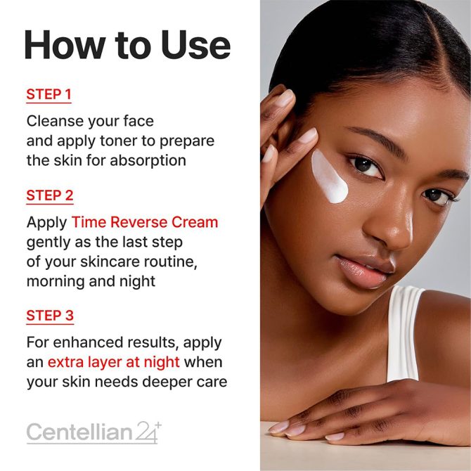 Centellian24 Madeca Cream Time Reverse Face 4 Centellian24 Madeca Cream Time Reverse Face Cream 50ml – Κρέμα Προσώπου Αντιγήρανσης
