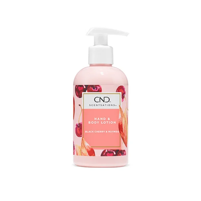 CND Scentsations Black Cherry & Nutmeg lotion CND Scentsations Black Cherry & Nutmeg Ενυδατική Lotion για Χέρια - Σώμα με Aloe Vera 245ml