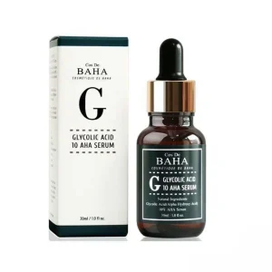 Cos De Baha AHA Glycolic Acid 10% Serum Προσώπου για Λάμψη και Αναζωογόνηση 30ml