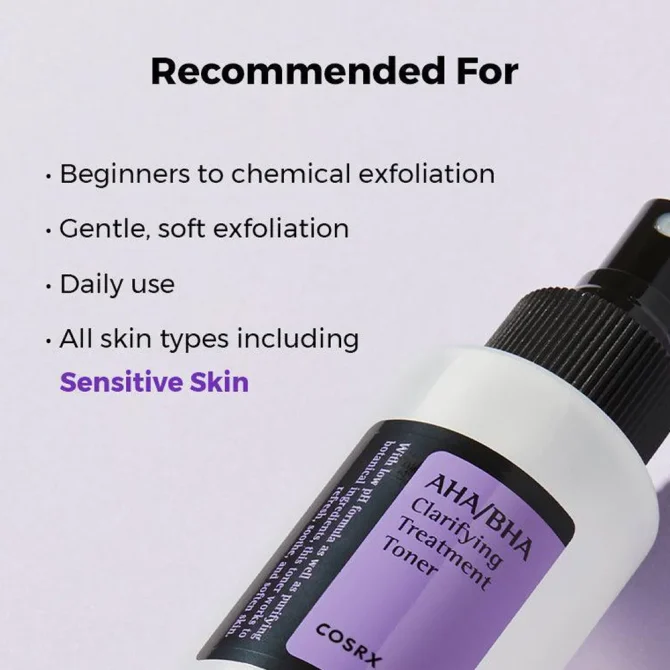 Cosrx AHA BHA Clarifying Treatment Toner 150ml 5 Cosrx AHA BHA Clarifying Treatment Toner 150ml 5