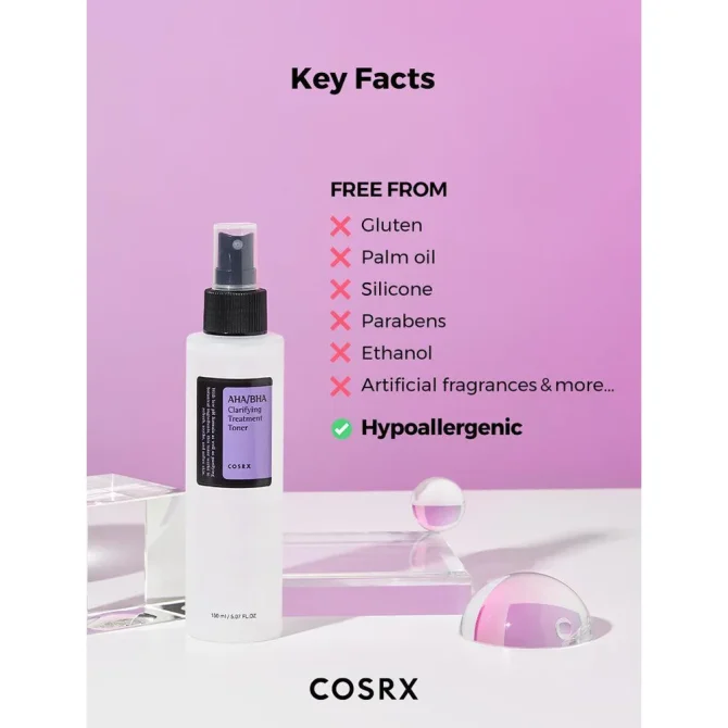 Cosrx AHA BHA Clarifying Treatment Toner 150ml 9 Cosrx AHA BHA Clarifying Treatment Toner 150ml 9