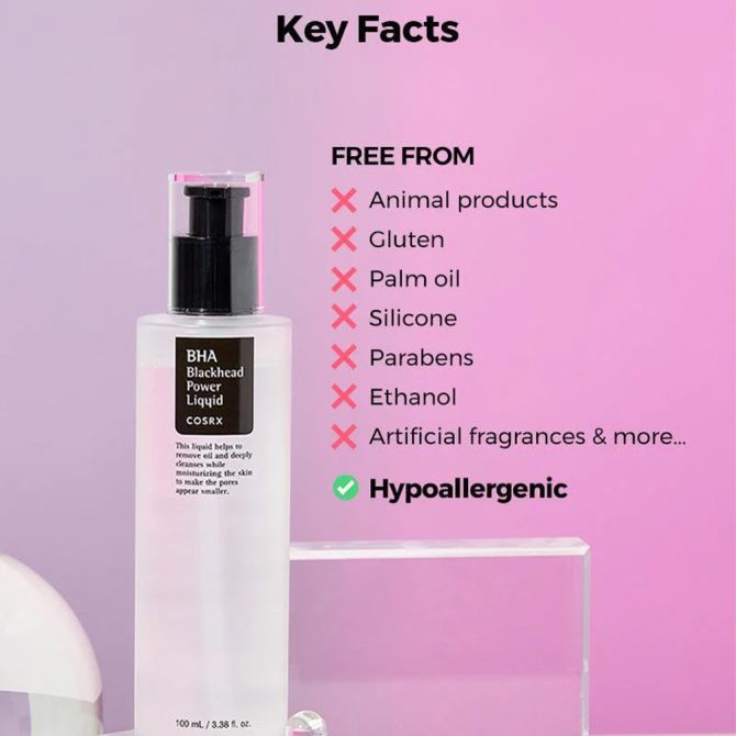 Cosrx BHA Blackhead Power Liquid 8 Cosrx BHA Blackhead Power Liquid 100ml – Τόνωση & Ενυδάτωση Προσώπου