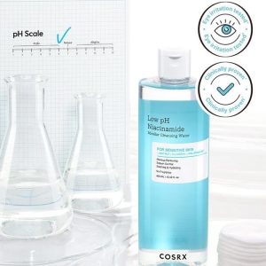 COSRX Low pH Niacinamide Micellar Cleansing Water 400ml – Απαλός Καθαρισμός & Ενυδάτωση